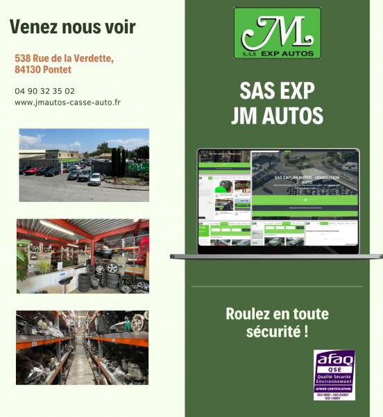 Pourquoi choisir JM AUTOS