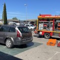 sapeurs-pompiers et sapeuses-pompières volontaires du SDIS 84 entrainement JM Autos Le Pontet 11 mai 2024