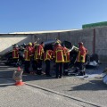 ENTRAINEMENT DES SAPEUR-POMPIERS VOLONTAIRES D'AVIGNON - SDIS 84 ENTRAINEMENT DES SAPEUR-POMPIERS VOLONTAIRES D'AVIGNON - SDIS 84  chez jm autos casses le pontet