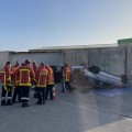 ENTRAINEMENT DES SAPEUR-POMPIERS VOLONTAIRES D'AVIGNON - SDIS 84 ENTRAINEMENT DES SAPEUR-POMPIERS VOLONTAIRES D'AVIGNON - SDIS 84  chez jm autos casses le pontet