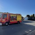 SOLDATS DU FEU : ENTRAIEMENT DES POMPIERS VOLONTAIRES D'AVIGNON chez JM AUTOS CASSE VENTE PIECES DETACHEES OCCASION ET VENTE VEHICULE ACCIDENTE 