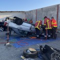 ENTRAINEMENT DES SAPEUR-POMPIERS VOLONTAIRES D'AVIGNON - SDIS 84 ENTRAINEMENT DES SAPEUR-POMPIERS VOLONTAIRES D'AVIGNON - SDIS 84  chez jm autos casses le pontet