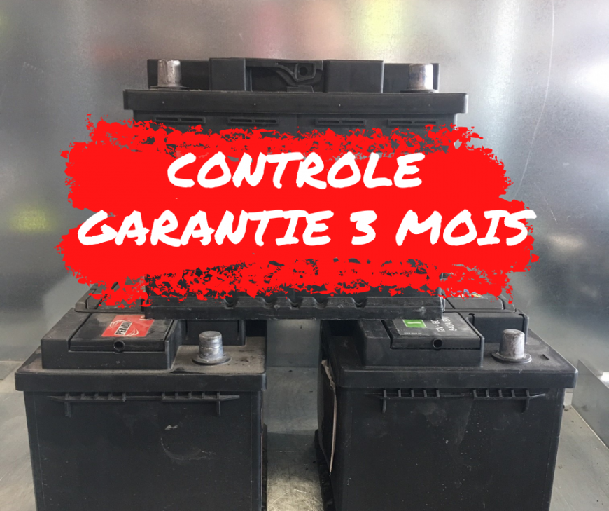 BATTERIE 12 VOLTS D'OCCASION, GARANTIE 3 MOIS !