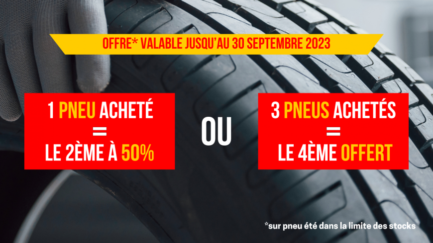 Promotion pneus d'occasion  jm autos casse le pontet Vaucluse avignon 