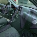 FIAT PANDA II 1.4I 16V SPORT 100HP VEHICULE ACCIDENTE A VENDRE INTERIEUR PASSAGER