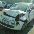 VENTE PIECES DETACHEES OCCASION FIAT 500 1.3 JTD 75 LOUNG VÉHICULE ACCIDENTE 3/4 AVANT GAUCHE