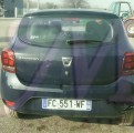 DACIA SANDERO II 1.0I AMBIANCE VEHICULE ACCIDENTE FACE ARRIERE