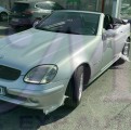 MERCEDES SLK 230 KOMPRESSOR AUTO  VEHICULE ACCIDENTE A LA VENTE 3/4 AVANT GAUCHE