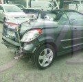 vente pièces détachées d'occasion de PEUGEOT 207 CC 1.6 VTI 16V 120 SERIE 64 VEHICULE ACCIDENTE 3/4 ARRIERE DROIT