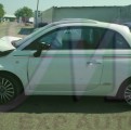 VENTE PIECES DETACHEES OCCASION FIAT 500 1.3 JTD 75 LOUNG VÉHICULE ACCIDENTE LATERAL GAUCHE