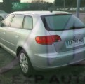 AUDI A3 II SPORTBACK 2.0 TDI 140 DPF PIECES DETACHEES OCCASION 3/4 ARRIERE GAUCHE