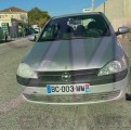 OPEL CORSA C 1.7 DTI 16V ELEGANCE VEHICULE ACCIDENTE VENTE PIECES DETACHEES OCCASION FACE AVANT