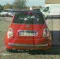 FIAT 500C 1.2I LOUNGE VEHICULE ACCIDENTE FACE ARRIERE