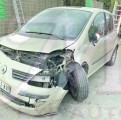 RENAULT MODUS 1.5 DCI 105 PRIVILEGE VEHICULE ACCIDENTE A LA VENTE 3/4 AVANT GAUCHE