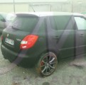 VENTE PIECES DETACHEES OCCASION SKODA FABIA 1.4 TDI SPORTLINE VEHICULE ACCIDENTE 3/4 ARRIERE DROIT