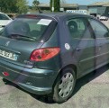 PEUGEOT 206  1.6 HDI 16V FAP 110CH TRENDY VENTE PIECES DETACHEES OCCASION 3/4 ARRIERE DROIT