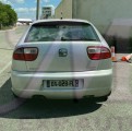 SEAT LEON 1.9 TDI 150 TOP SPORT VEHICULE ACCIDENTE A VENDRE ET VENTE PIECES DETACHEES OCCASION FACE ARRIERE