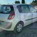 RENAULT SCENIC II 1.5 DCI 105 EXCEPTION VEHICULE ACCIDENTE A LA VENTE ET VENTE PIECES DETACHHEES OCCASION 3/4 ARRIERE DROIT