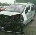 PEUGEOT PARTNER II 1.6 HDI 16V TEPEE LOISIR  VEHICULE ACCIDENTE A LA VENTE ET PIECES DETACHEES OCCASION 3/4 AVANT GAUCHE