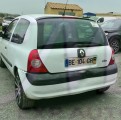 RENAULT CLIO II 1.5 DCI VEHICULE ACCIDENTE A VENDRE ET VENTE PIECES DETACHEES OCCASION 3/4 ARRIERE GAUCHE