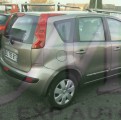 NISSAN NOTE 1.5 DCI 86 MIX VEHICULE ACCIDENTE A VENDRE ET VENTE DE PIECES DETACHEES OCCASION 3/4 ARRIERE DROIT