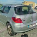 PEUGEOT 307 1.6 HDI 16V 110 NAVTEQ ON BOARD VEHICULE ACCIDENTE A VENDRE ET VENTE PIECES DETACHEES OCCASION 3/4 ARRIERE GAUCHE