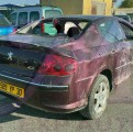 PEUGEOT 407 2.0 HDI 16V 136 EXECUTIVE PACK VEHICULE ACCIDENTE A VENDRE ET VENTE PIECES DETACHEES OCCASION 3/4 ARRIERE DROIT