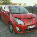 VENTE PIECES DETACHEES OCCASION RENAULT TWINGO II 1.2I TREND VEHICULE ACCIDENTE 3/4 AVANT DROIT