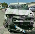 CITROEN BERLINGO II 1.6 BLUEHDI 100 S&S M BUSINESS VEHICULE ACCIDENTE A VENDRE FACE AVANT