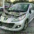 PEUGEOT 207 1.6 HDI 92 ALLURE VEHICULE ACCIDENTE A VENDRE 3/4 AVANT GAUCHE