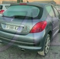 PEUGEOT 207 1.6 THP 150 FELINE VEHICULE ACCIDENTE A VENDRE 3/4 ARRIERE DROIT