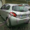 Vente de pièces détachées d'occasion PEUGEOT 208 1.6 E-HDI PACK CLIM SOCIETE VEHICULE ACCIDENTE 3/4 ARRIERE GAUCHE