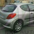 PEUGEOT 207 1.4I URBAN 3 PORTES VEHICULE ACCIDENTE 3/4 ARRIERE DROIT