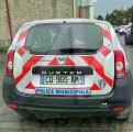 DACIA DUSTER 1.5 DCI FAP 90 AMBIANCE 4X4 VENTE PIECES DETACHEES OCCASION FACE ARRIERE