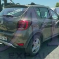 DACIA SANDERO II 0.9 TCE 90 STEPWAY  VEHICULE ACCIDENTE A VENDRE ET VENTE DE PIECES DETACHEES OCCASION 3/4 ARRIERE DROIT