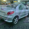 PEUGEOT 206 CC 1.6I 16V 110CH QUIKSILVER VEHICULE ACCIDENTE A VENDRE ET VENTE PIECES DETACHEES OCCASION 3/4 ARRIERE DROIT