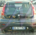 PEUGEOT 107 1.0E 12V VENTE PIECES DETACHEES OCCASION 3FACE ARRIERE