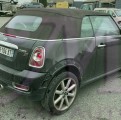 VENTE PIECES DETACHEES OCCASION MINI II 2.0 SDI 143 COOPER CABRIOLET VEHICULE VANDALISE A LA VENTE 3/4 ARRIERE DROIT