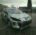 PEUGEOT 308 1.6 HDI 16V 110 FAP PRENIUM VEHICULE ACCIDENTE A VENDRE ET PIECES DETACHEES OCCASION A  VENDRE 3/4  AVANT DROIT