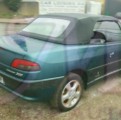 PEUGEOT 306 CABRIOLE 2.0I PIECE DETACHEE OCCASION 3/4 ARRIERE DROIT