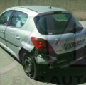 PEUGEOT 207 1.6 HDI 16V 110CH VEHICULE ACCIDENTE 3/4 ARRIERE GAUCHE