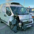 CITROEN JUMPER III 2.2 HDI L1H2 FRIGO VEHICULE ACCIDENTE A VENDRE 3/4 AVANT DROIT