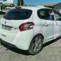 PEUGEOT 208 1.6E-HDI FAP 92 ALLURE VEHICULE ACCIDENTE A VENDRE 3/4 ARRIERE DROIT