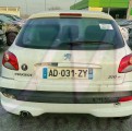 PEUGEOT 206+ 1.4I TRENDY VEHICULE ACCIDENTE  A VENDRE ET VENTE PIECES DETACHEES OCCASION FACE ARRIERE