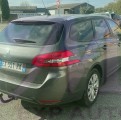 PEUGEOT 308 II SW 1.5 BLUEHDI 130 S/S ALLURE VEHICULE ACCIDENTE A VENDRE 3/4  ARRIERE DROIT