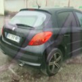 PEUGEOT 207 1.6 HDI 16V 110 FAP PREMIUM PIECE DETACHEE OCCASION 3/4 ARRIERE DROIT