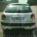 PIECES DETACHEES OCCASION PEUGEOT 206+ 1.4I GENERATION VEHICULE ACCIDENTE FACE ARRIERE