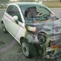 FIAT 500 1.2I PIECE DETACHEE OCCASION 3/4 AVANT DROIT