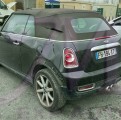 VENTE PIECES DETACHEES OCCASION MINI II 2.0 SDI 143 COOPER CABRIOLET VEHICULE VANDALISE A LA VENTE 3/4 ARRIERE GAUCHE