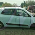 RENAULT TWINGO III TCE 90 EDC ZEN VEHICULE ACCIDENTE LATERAL DROIT PIECE DETACHEE OCCASION